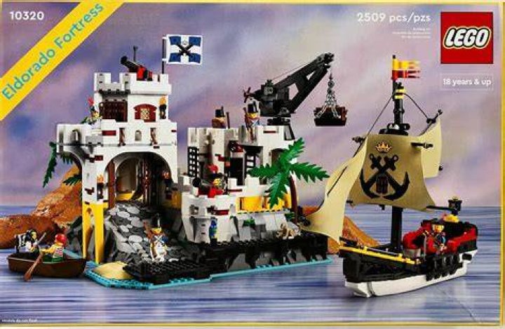 The 10320 Eldorado Fortress set will be available starting in July
