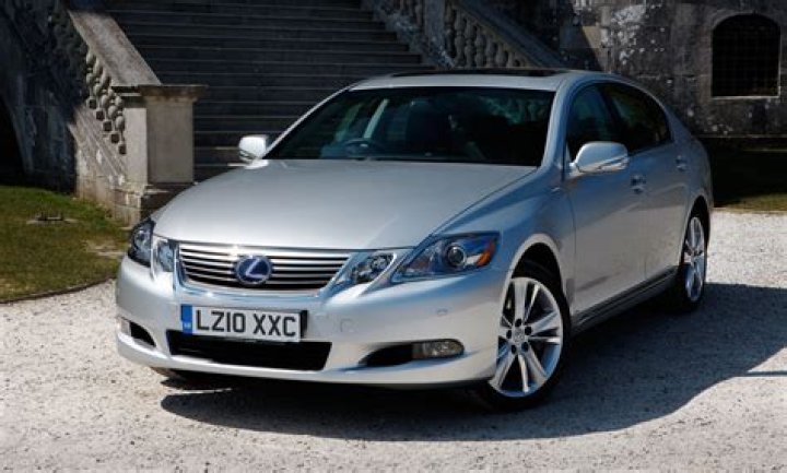 The 2010 Lexus GS 450H is perhaps Brady's most average vehicle he owns, valued at $57,000