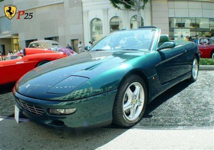  The 456-GT Spyder was a rarity, only Tyson and the Sultan of Brunei had one