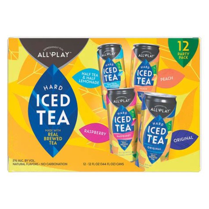 The All Play Hard Iced Tea variety pack costs $13.99
