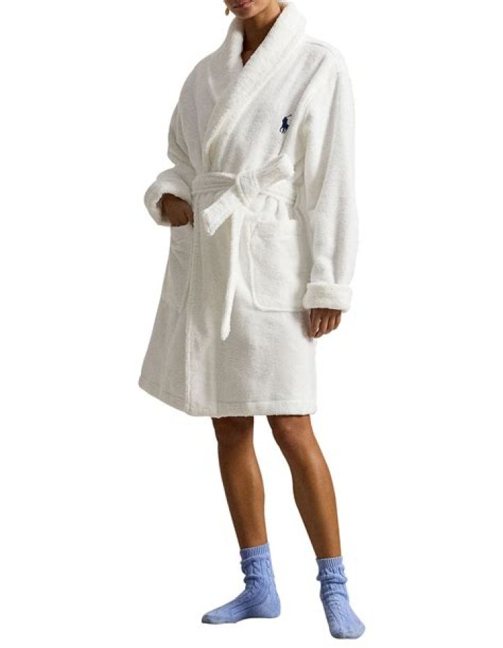 The back of the robe was just as detailed as the front - with lace and the bow from the original dress