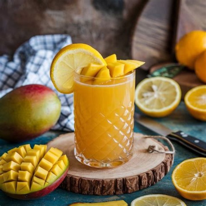 The blend of orange, mango and coconut was unbelievable