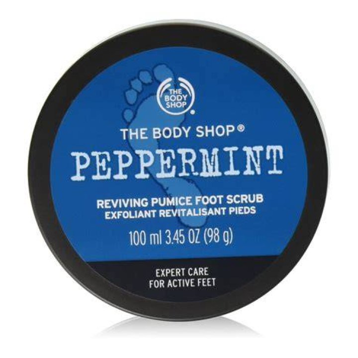 The Body Shop Peppermint foot rescue offers expert care