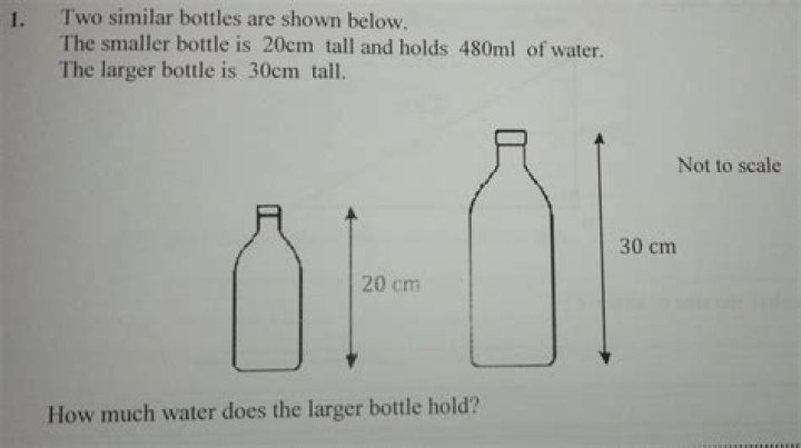 The bottle was much smaller than Jamie had imagined, so much so that she didn't even think it would be suitable for her kids