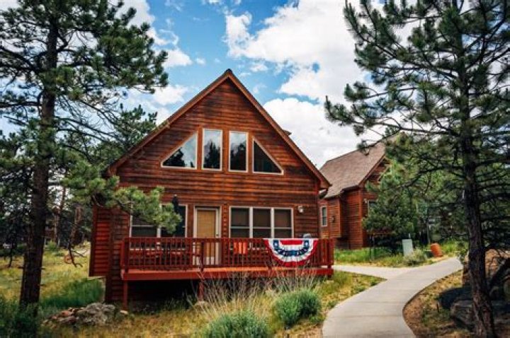 The cabins are privately owned and separate from the lodge area of the resort, management said