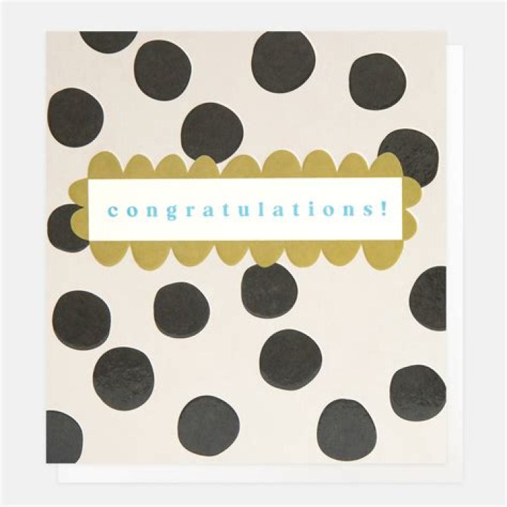  The card which Caroline spotted in Tesco