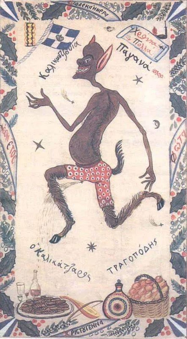 The Christmas goblins are believed to cause mayhem and mischief in the 12 days of Christmas 