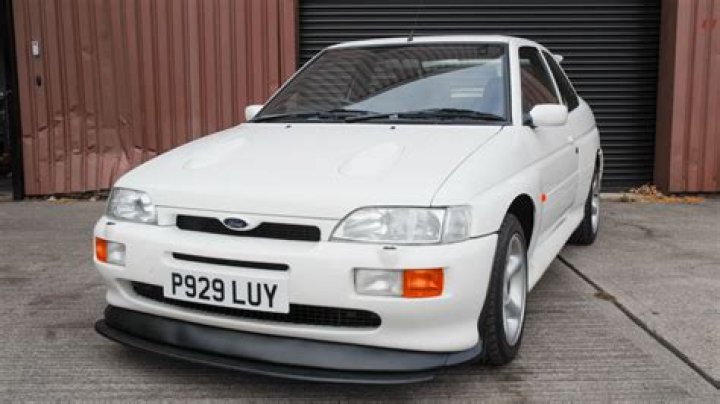 The Cossie featured two rear spoilers and a chunky turbocharger with the goal of creating the ultimate track car in mind