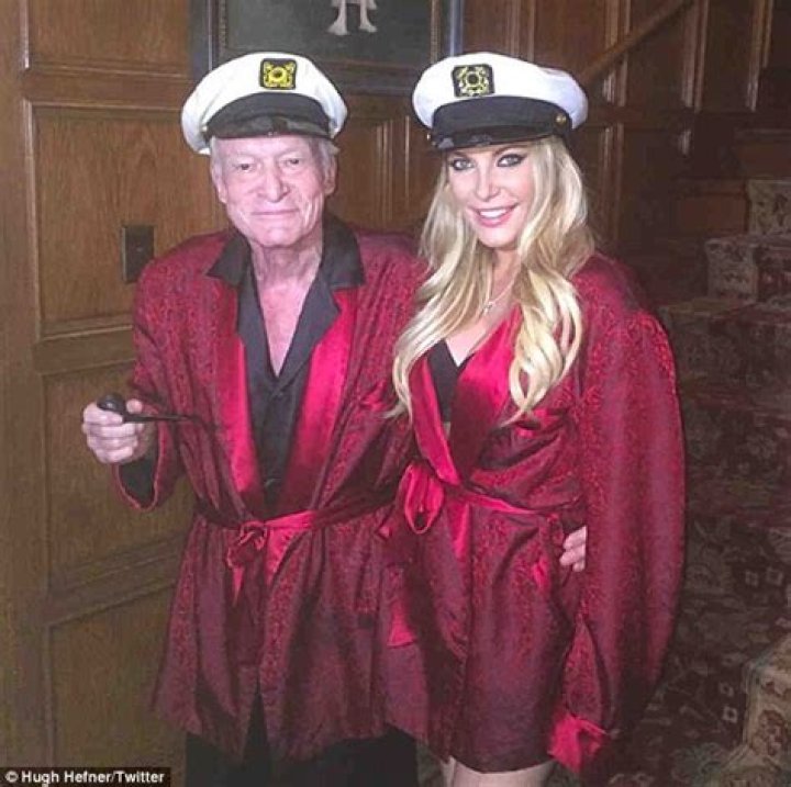 The couple attended Hugh Hefner's July 4th blowout in 2001 together