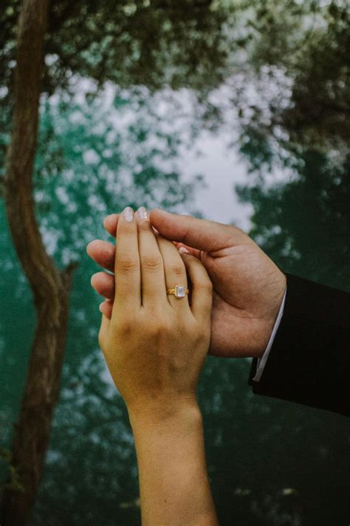 The couple had been engaged less than a year