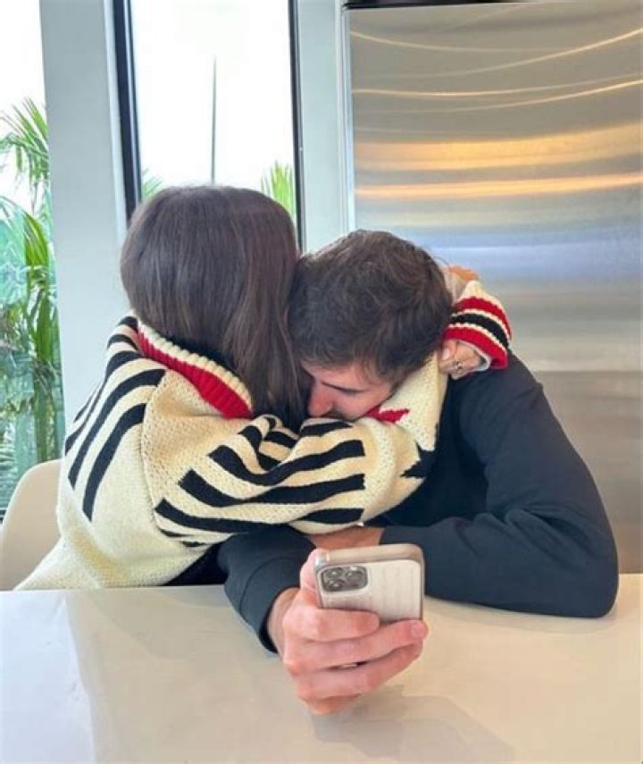 The couple pictured in January 2019
