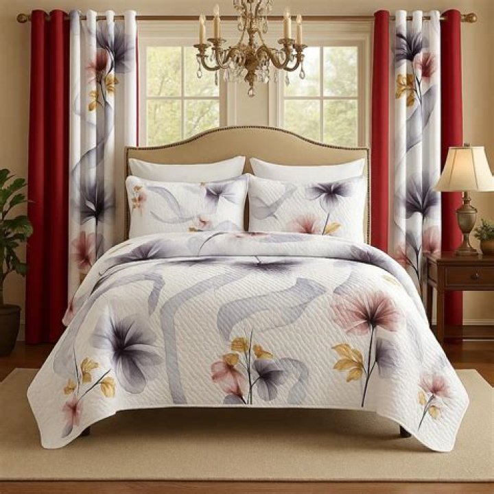 The curtains and bedspread are even Toy Story themed
