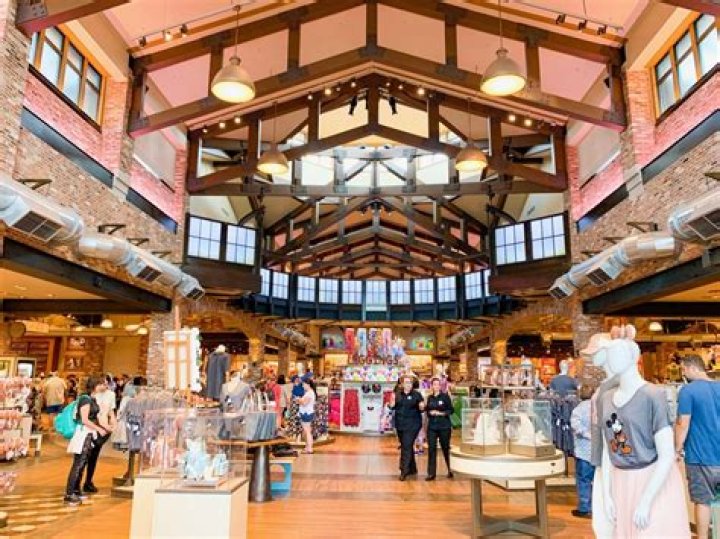The Disney Springs shopping, dining and entertainment complex, where the NBA is hosting games