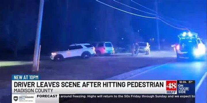 The driver leaves the scene after confronting the man 