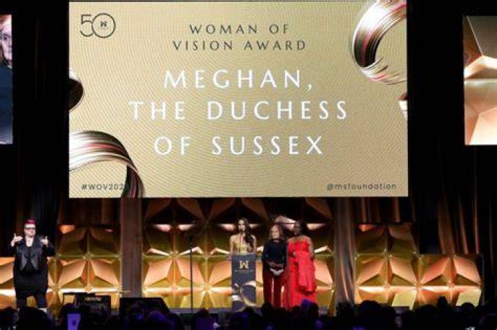 The Duchess welled up in tears as she sat beside her husband