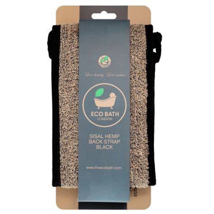 The Eco Bath natural black pumice Stone is a must for your bathroom