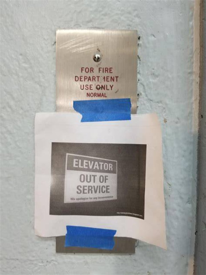 The elevator has been shut down until an inspection into the accident is finalized