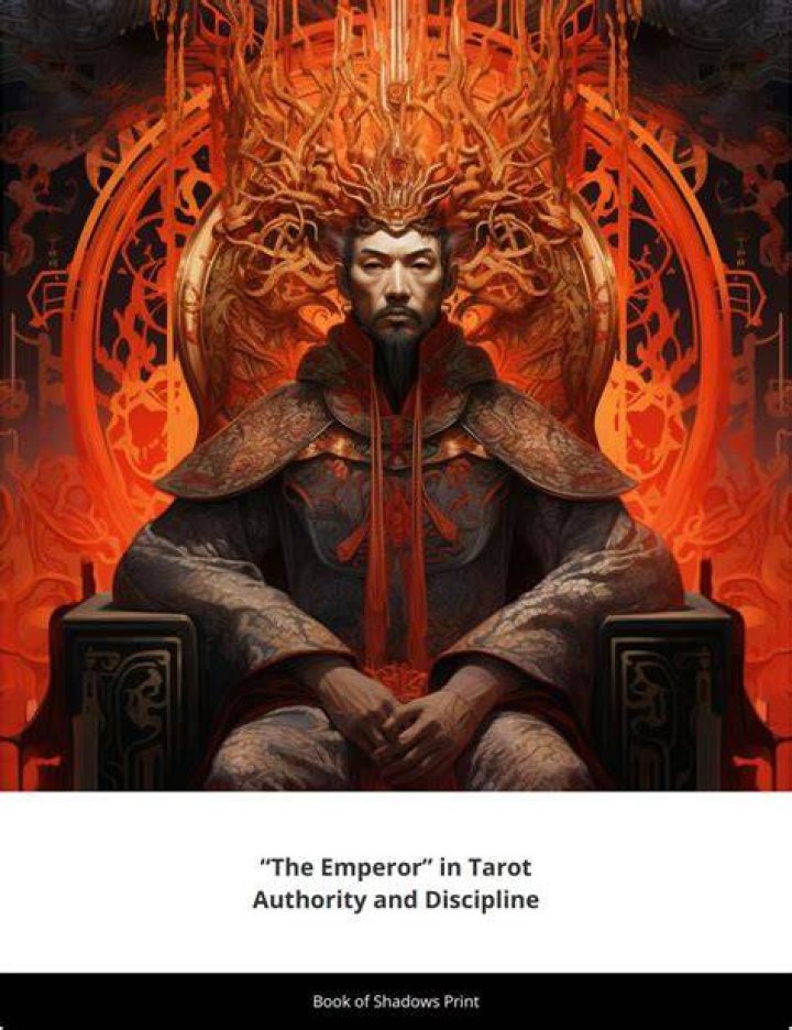 The Emperor represents the father figure of the Tarot