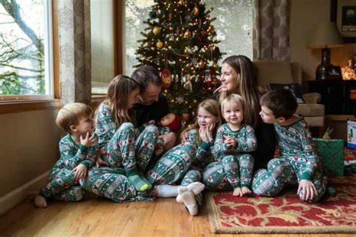  The family at Christmas