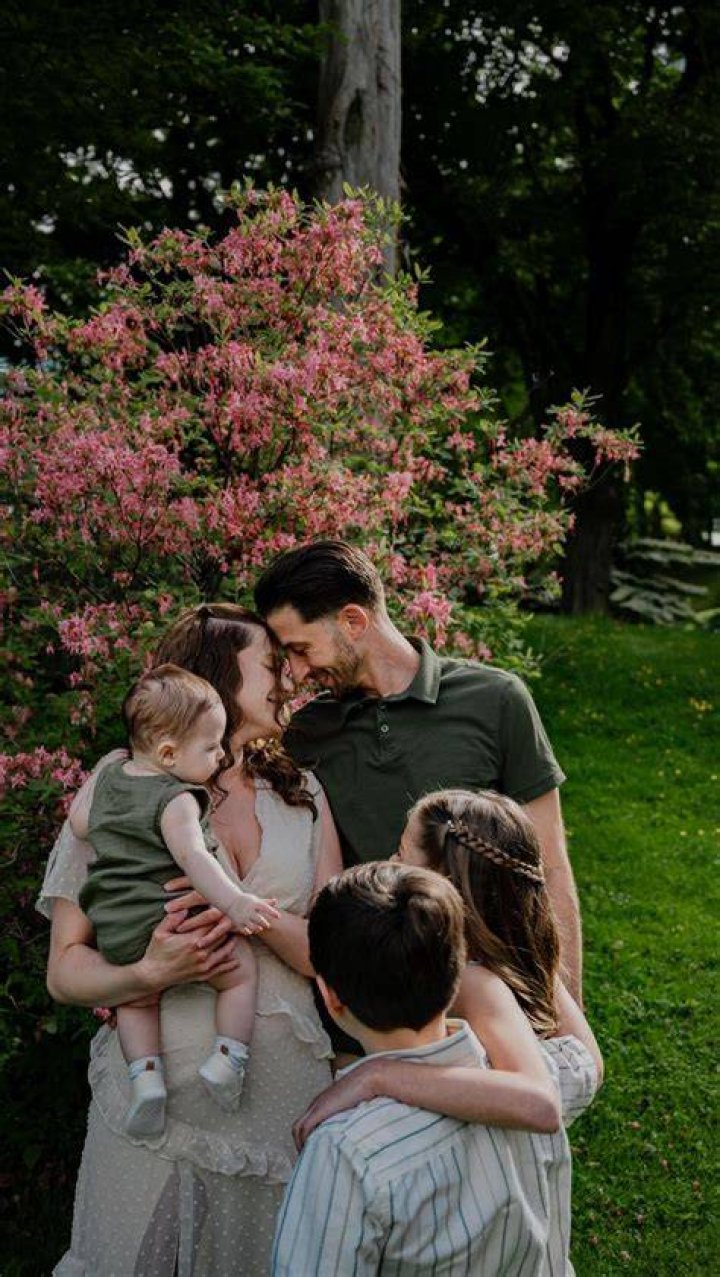 The family provided photos so guests could envision their dream wedding
