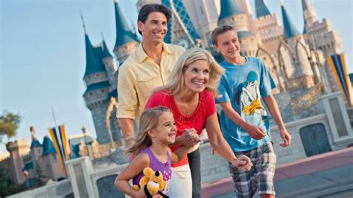 The family visited Disney World, where Lisa said it was 'hotter than hell'