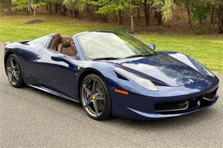  The Ferrari 458 Spider costs around &pound;170k
