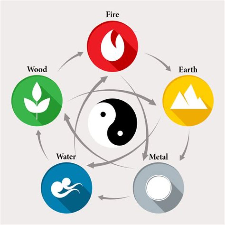 The five elements in Chinese Astrology