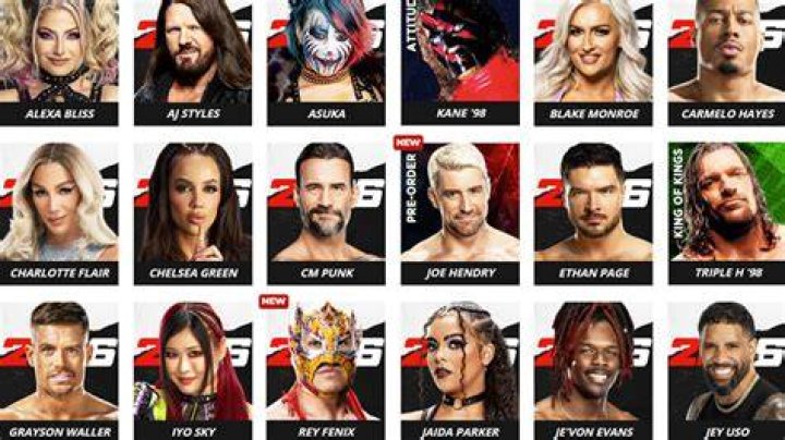 The full roster of new cards.