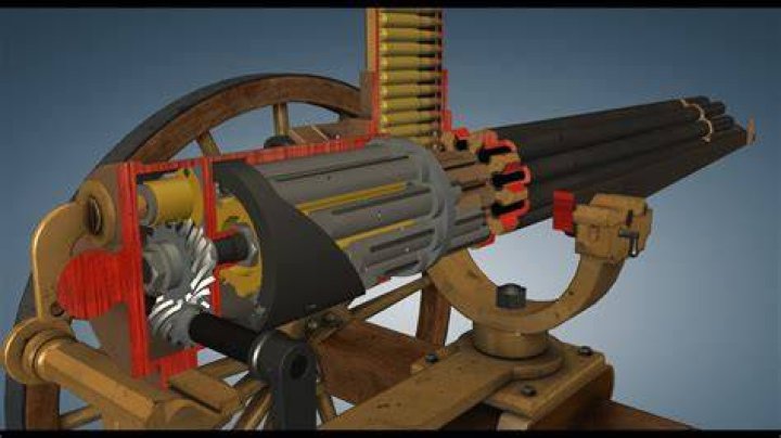 The Gatling guns and other gadgets are all controlled by a panel next to the driver