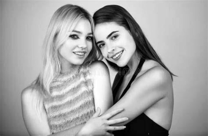  The girls are very close
