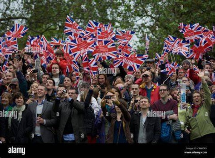  The Great British public celebrate being free of the EU in Parliament Square