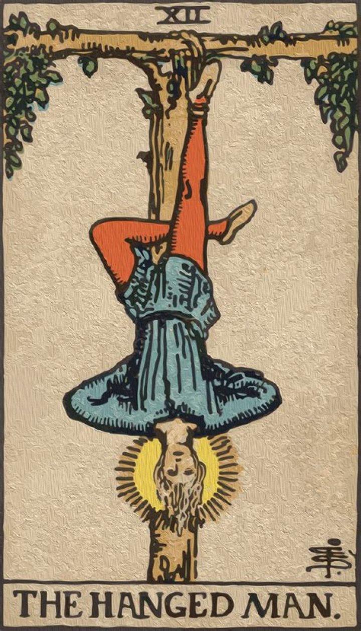 The Hanged Man signifies surrender, perspective, wisdom, and discipline.