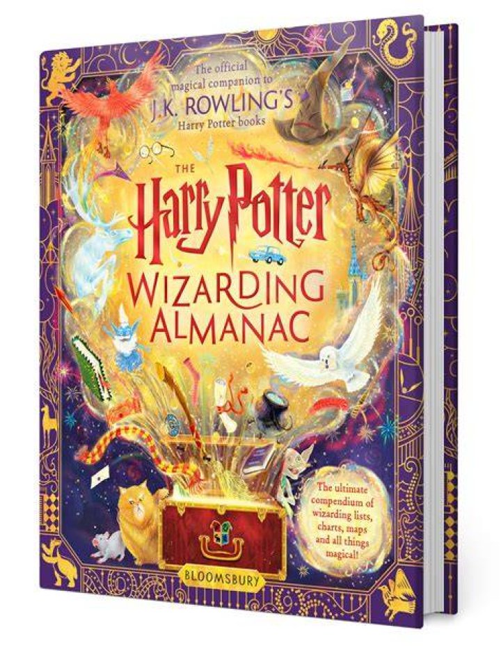 The Harry Potter book featured a signed and dedicated page from J.K. Rowling