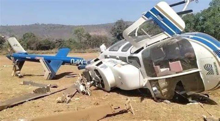  The helicopter crashed in a Los Angeles hillside not far from Kourtney Kardashian's house