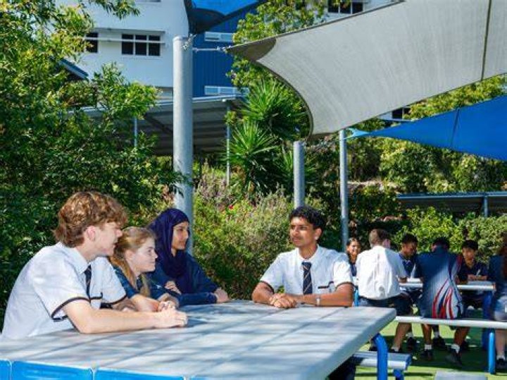 The high school's principal said the questions were randomly generated