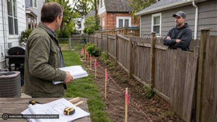 The homeowner has been left baffled by his neighbor's mowing obsession (stock image)