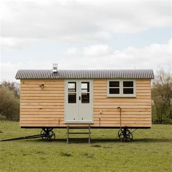 The huts are cheap, too - costing around &pound;8 a day