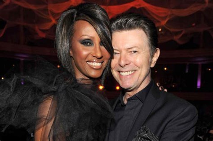 The late David Bowie and his beloved wife Iman