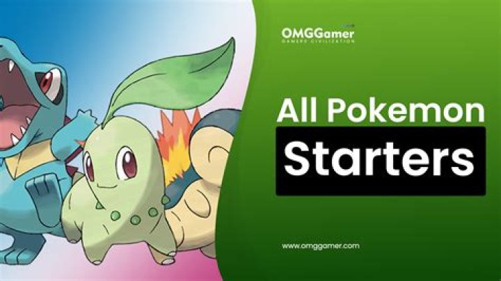 The latest starters.