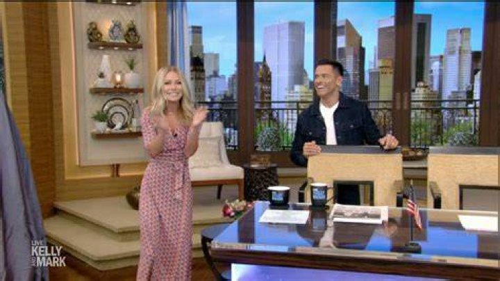 The Live with Kelly and Mark host posted the unscripted video on her Instagram account on Monday