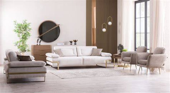 The living room in Pablo's self-designed prison Le Catedral