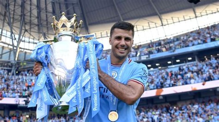 The Manchester City star’s outfit – or costume – looked like it had been put together by a madman