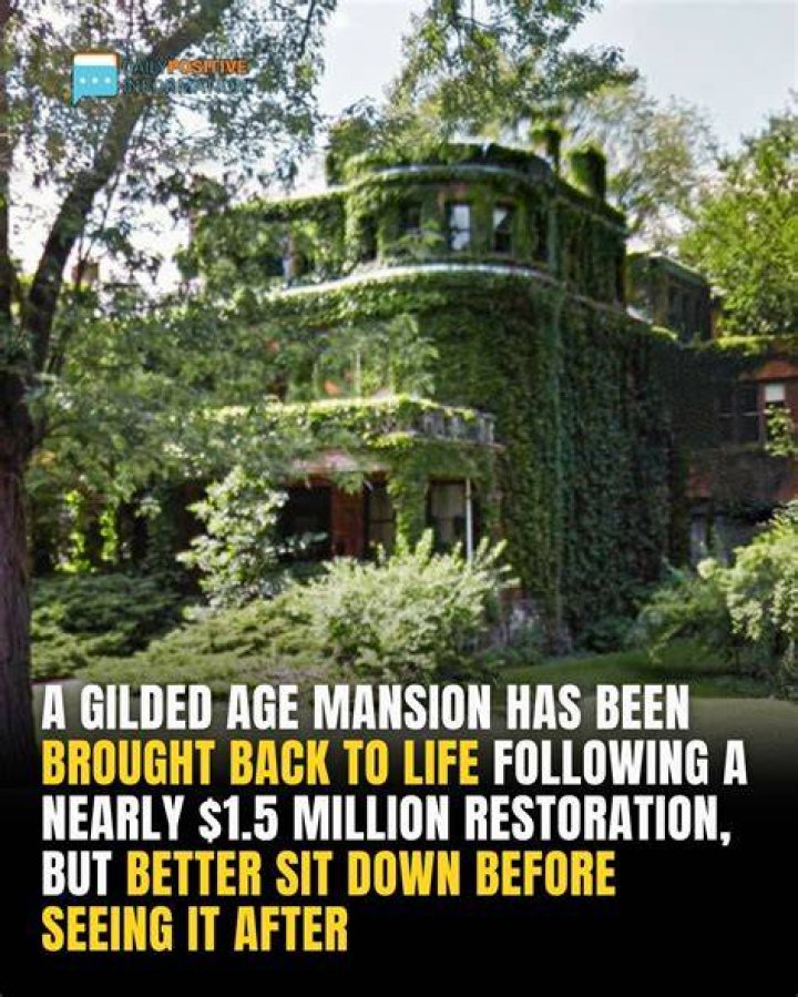 The mansion during its glory days was a non-stop party palace