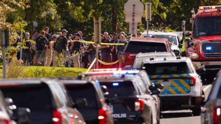 The mass shooter had a rifle and multiple magazines, cops said