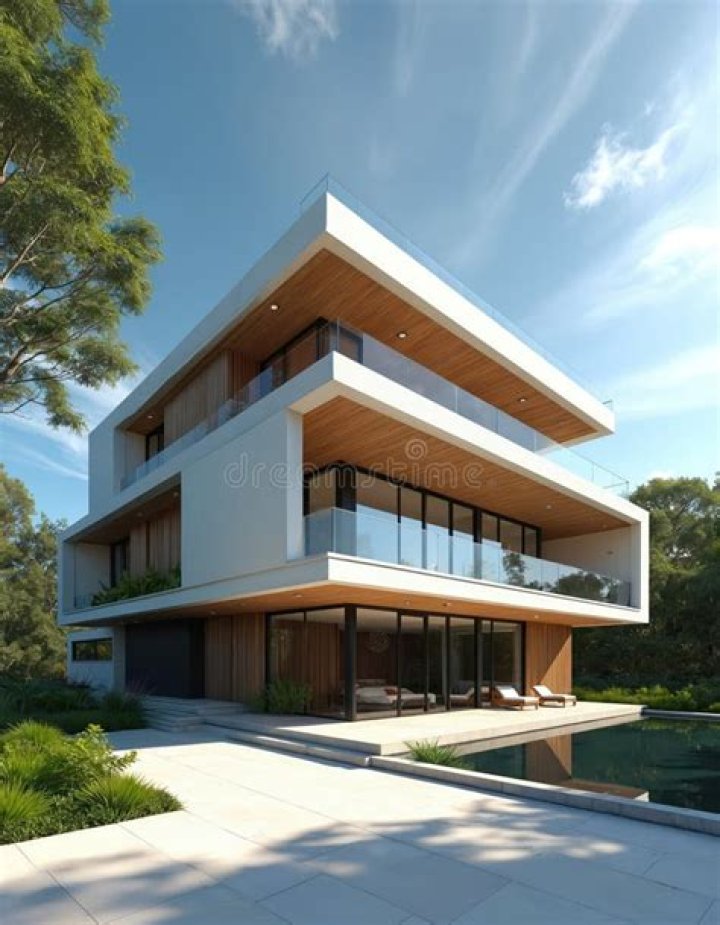 The massive residence includes a lavender garden