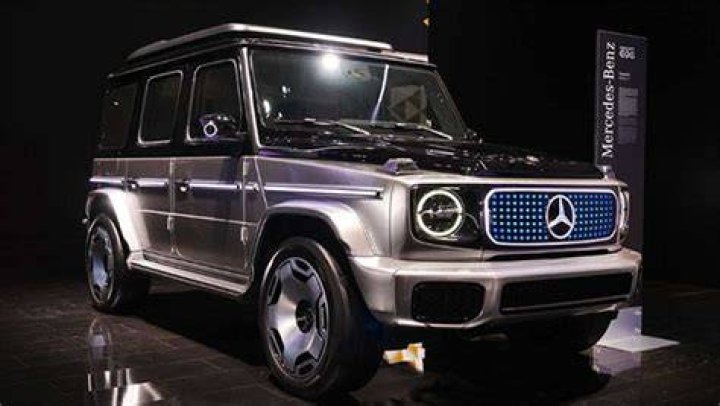 The Mercedes EQG has four motors