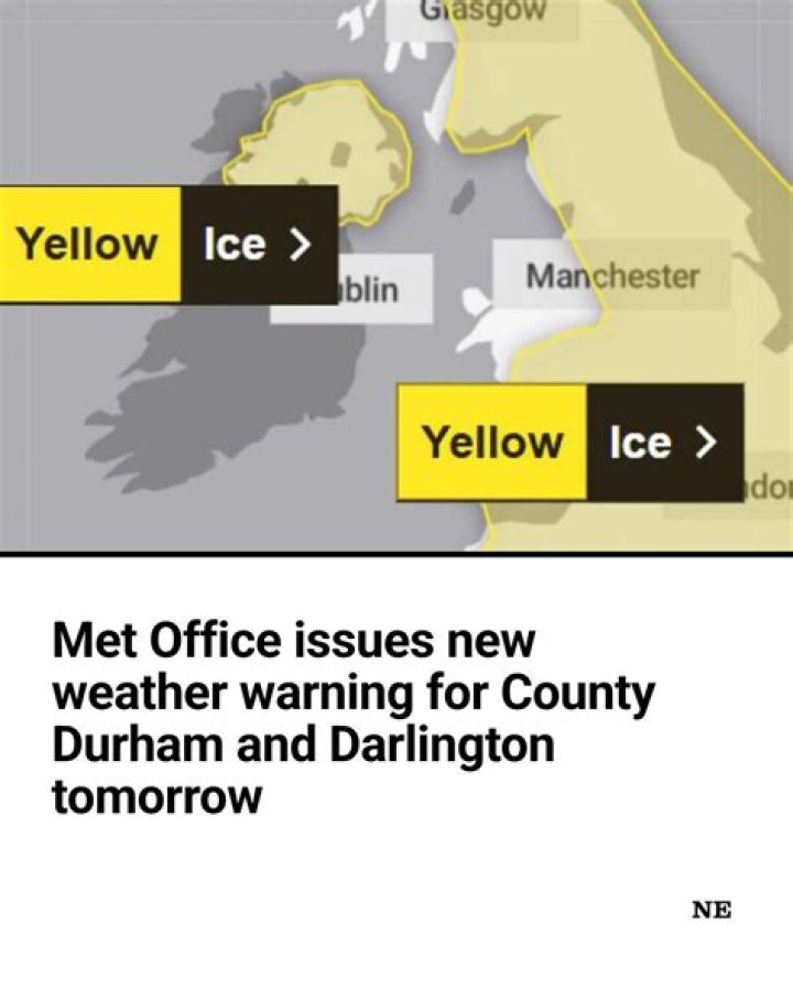 The Met Office has issued new weather warnings this morning
