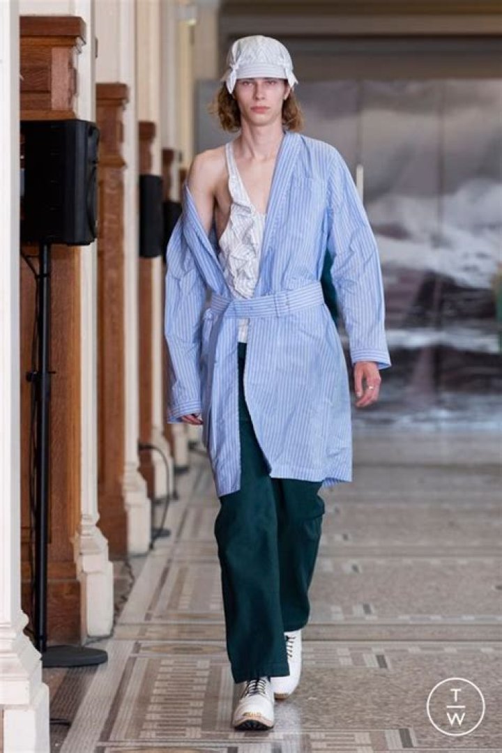 The model also walked in Kanye's fashion show in 2012 in Paris
