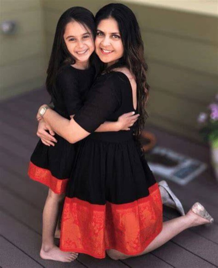 The mother-daughter duo look so alike it's hard to pick who's who (Lexi, right, and her mum, left)