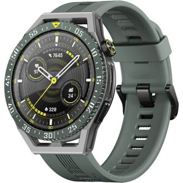 The multipurpose Huawei GT 3 tells you calories burned and how much rest time you need before exercising again, which is great for preventing injury